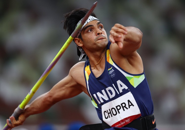 neeraj chopra wins gold for india at tokyo 2020