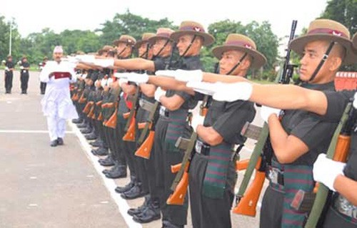 the gorkha soldiers took the oath