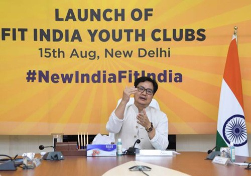 kiren rijiju started fit india youth club nationwide initiative