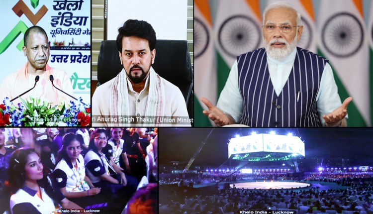 prime minister launches khelo india university games-2023