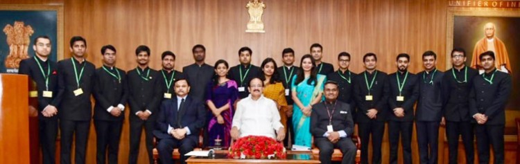 vice president's interaction with indian administrative service officials