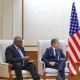 नरेंद्र मोदी से मिले अमेरिकी विदेश व रक्षामंत्री