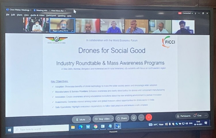 ficci session on drones for public good–mass awareness program