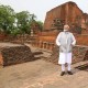 नालंदा के खंडहर देख नरेंद्र मोदी अतीत में खोए!