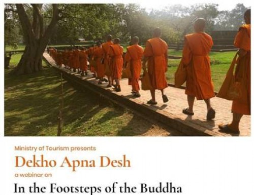 ministry of tourism webinar on the footsteps of lord buddha