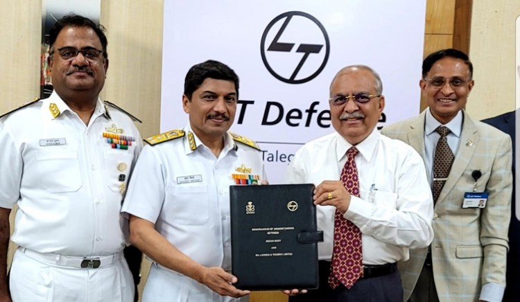 navy and l&t sign agreement