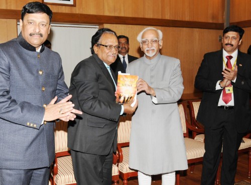 released a book by mohammad hamid ansari