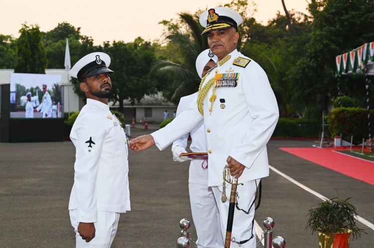 grand naval investiture ceremony at naval command visakhapatnam