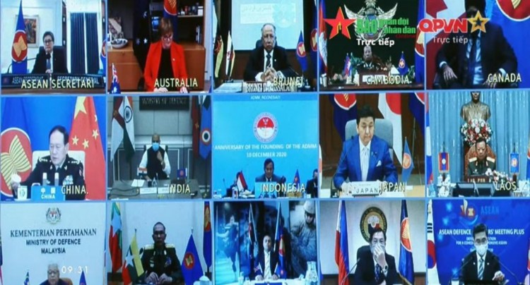 14th asean defense ministers online meeting