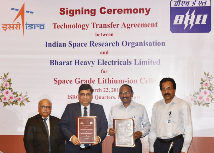 isro and bhel technology transfer agreement