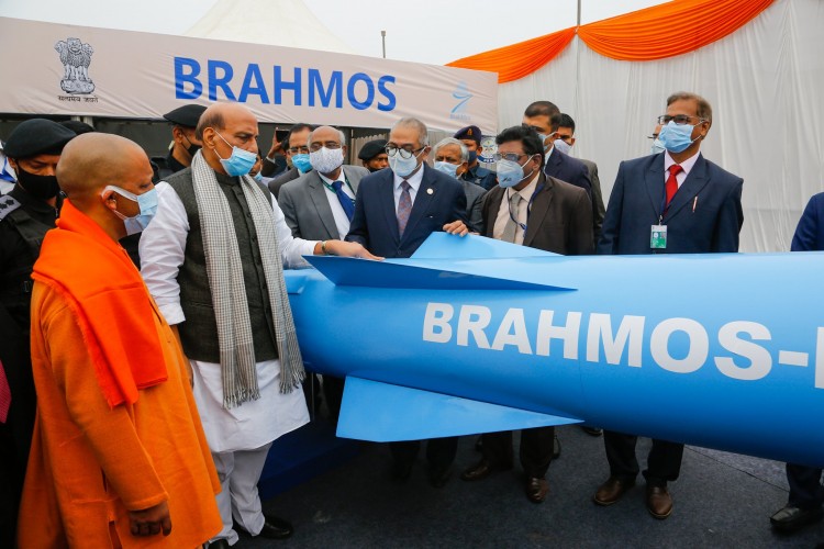 foundation stone of brahmos manufacturing center laid in lucknow