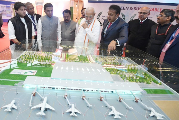 manohar parrikar international airport inaugurated in goa