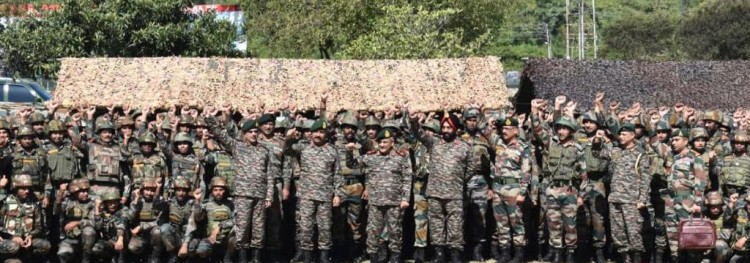 cds celebrated diwali with soldiers