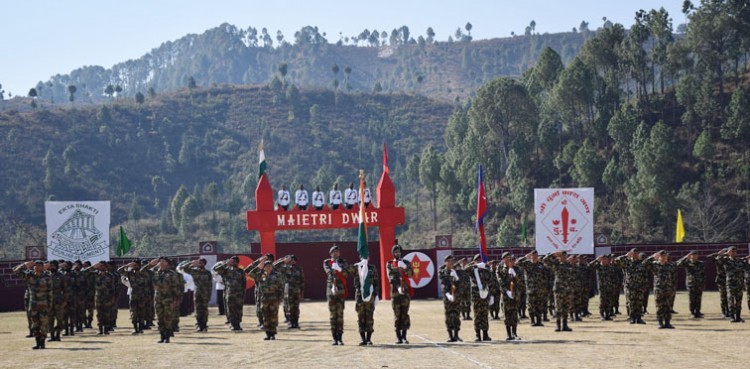 bharat-nepal army maneuvers