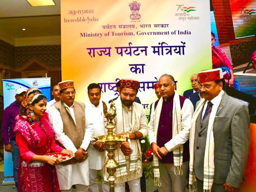 inaugurated national conference of state tourism ministers at dharmashala