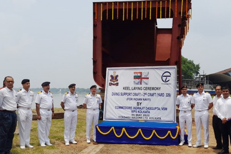 construction of the second dive boat class vessel begins