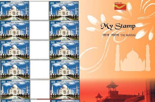 indian post department's my stamp service