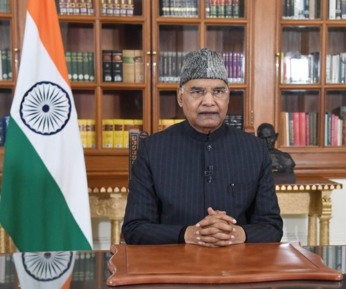 president's message to the countrymen on the 73th republic day
