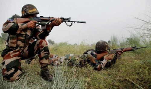aggressive actions of the indian security forces in j&k