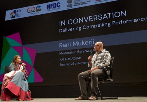 actress rani mukherjee's interesting conversation at iffi-54