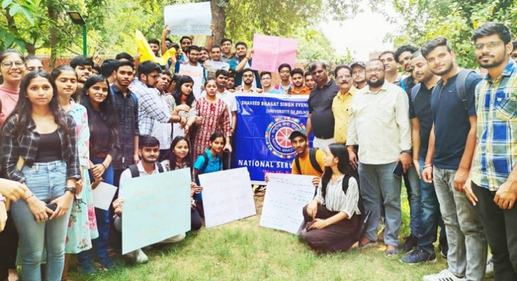 'cleanliness is service' the resolve of teachers and students