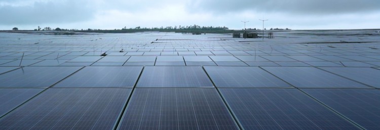 asia's largest solar power project started