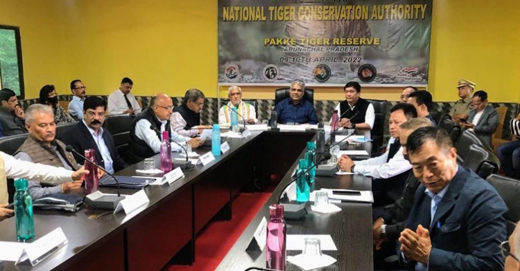 ntca meeting in arunachal pradesh's tiger reserve