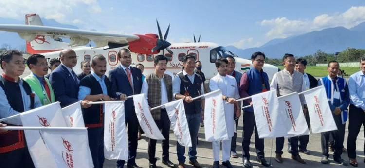 made-in-india dornier 228 aircraft start of flight