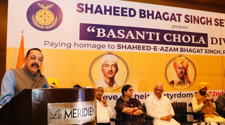 dr jitendra singh's address at the 'basanti chola divas' event in delhi