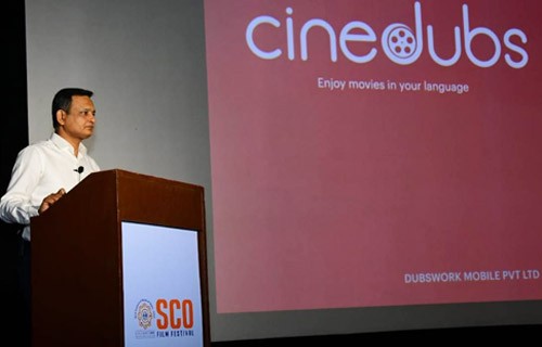 cinedub app showcased in workshop of sco film festival