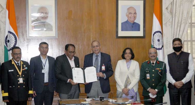 defense ministry signs mou with iite gandhinagar