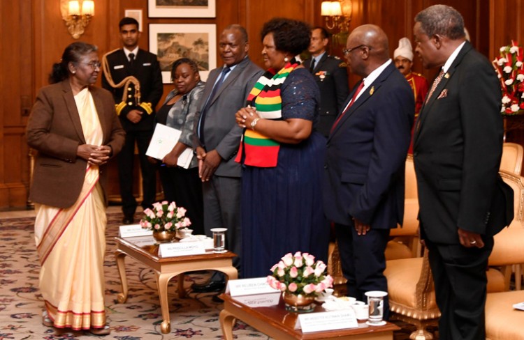 president meet the parliamentary delegation from zimbabwe