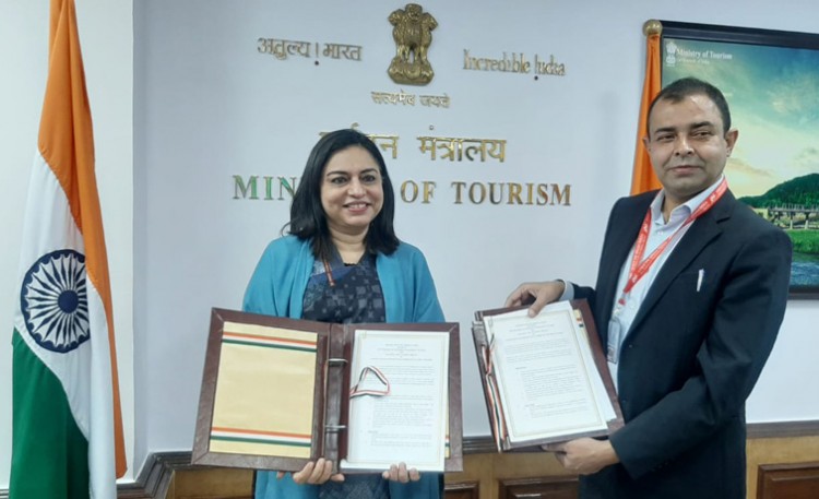 ministry of tourism and alliance air aviation limited have signed a mou