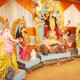 लक्ष्मी नारायण मंदिर में दुर्गा पूजा