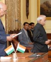 राष्ट्रपति ने सुधीर भार्गव को शपथ दिलाई