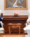 केन्या के पूर्व प्रधानमंत्री मोदी से मिले
