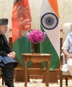 अफगान के पूर्व राष्ट्रपति मोदी से मिले