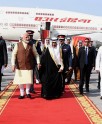 बहरीन के प्रधानमंत्री ने किया स्वागत