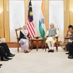 मलेशिया की उपप्रधानमंत्री से मिले मोदी