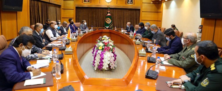 भारत-ईरान के रक्षामंत्रियों की बैठक