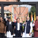 बिम्सटेक नेताओं के बीच नरेंद्र मोदी
