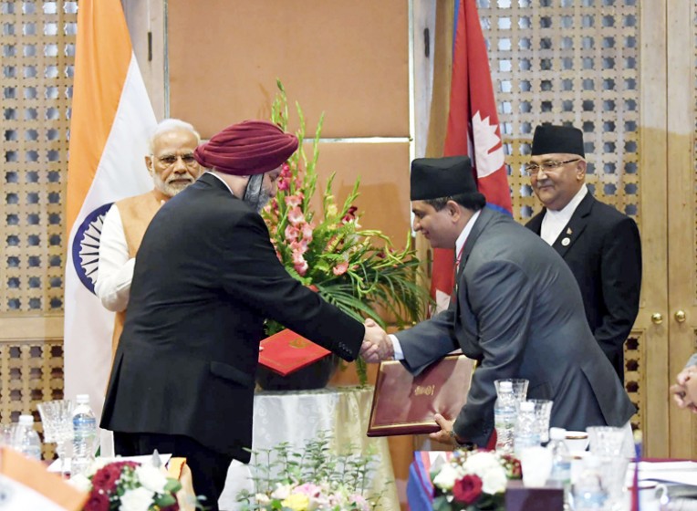 भारत और नेपाल में समझौता