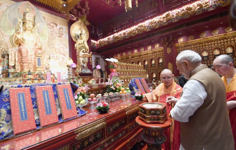 बौद्ध मंदिर और संग्रहालय का दौरा