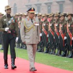 भूटान के सेनाप्रमुख को गार्ड ऑफ ऑनर