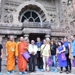 बौद्ध प्रतिनिधियों ने देखी अजंता गुफा