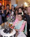 आशा भोसले ने दुबई में मनाया जन्मदिन