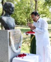 सर्बिया में महात्मा गांधी को श्रद्धांजलि