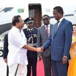 भारत पहुंचे जाम्बिया के राष्ट्रपति