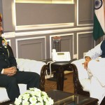 जनरल रणबीर सिंह रक्षामंत्री से मिले