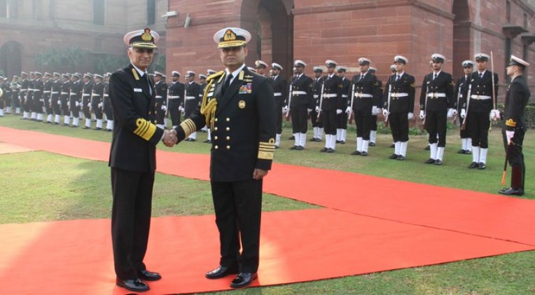 भारत यात्रा पर बांग्लादेश के नौसेना प्रमुख